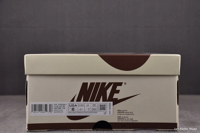 1st Kicks Shoes OG 1 Travis ModernLook SP AJ Scott x DM7866- Low 494 1128